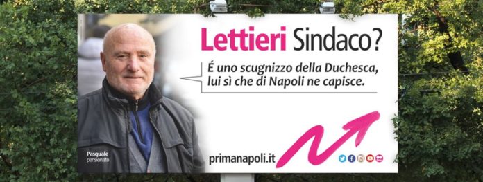 Campagna elettorale Lettieri