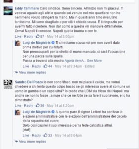 commento de magistris - lettieri sul calcio