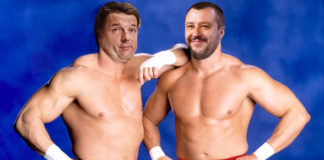 renzi e salvini wrestling