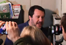 salvini e il citofono